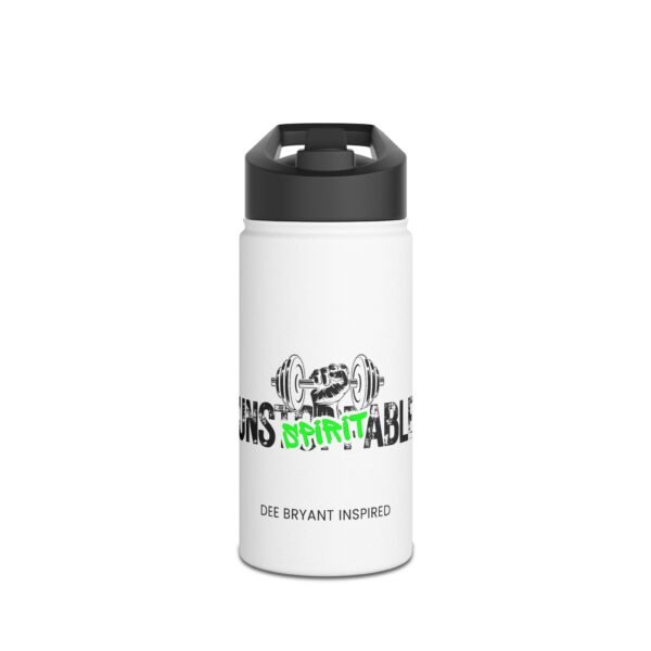 Unstoppable Stainless Steel Water Bottle - Perfect for Fitness Enthusiasts
